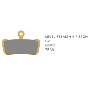 SRAM DISC BRAKE PADS (MEDIUM)